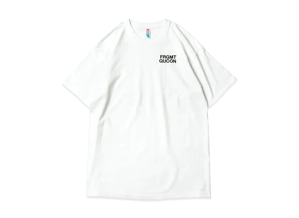 FRAGMENT x Qucon TEE "White"
