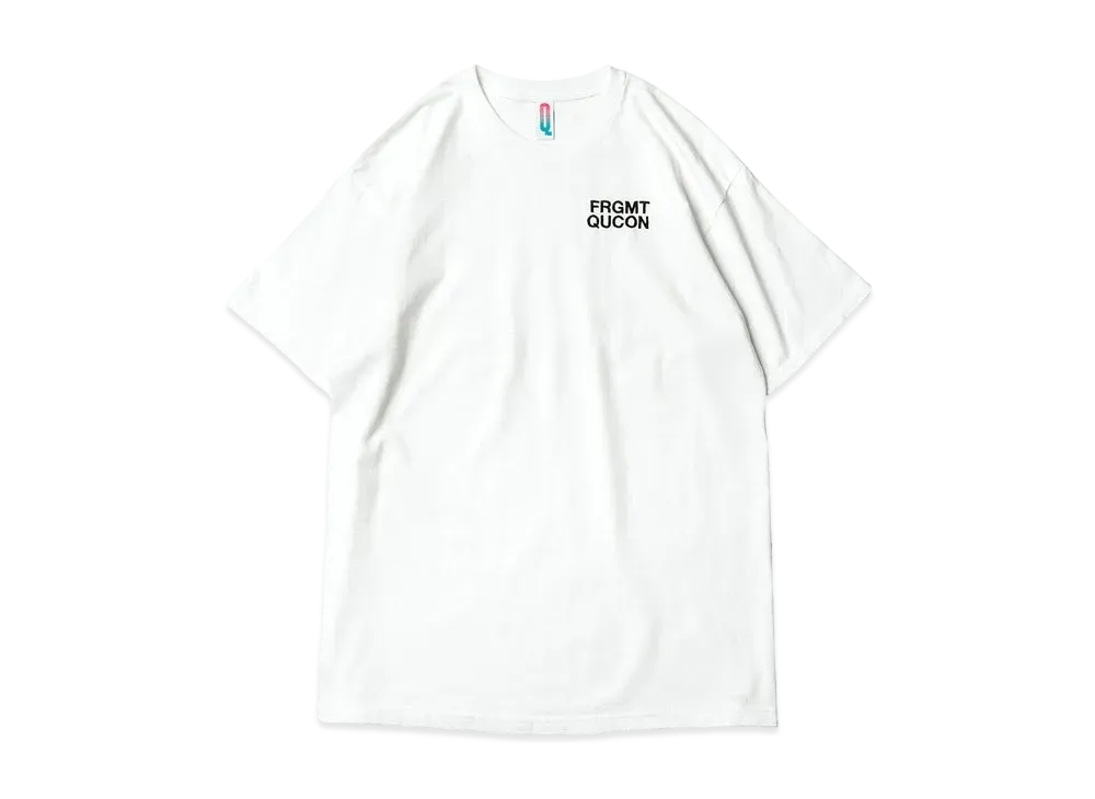 FRAGMENT x Qucon TEE "White"