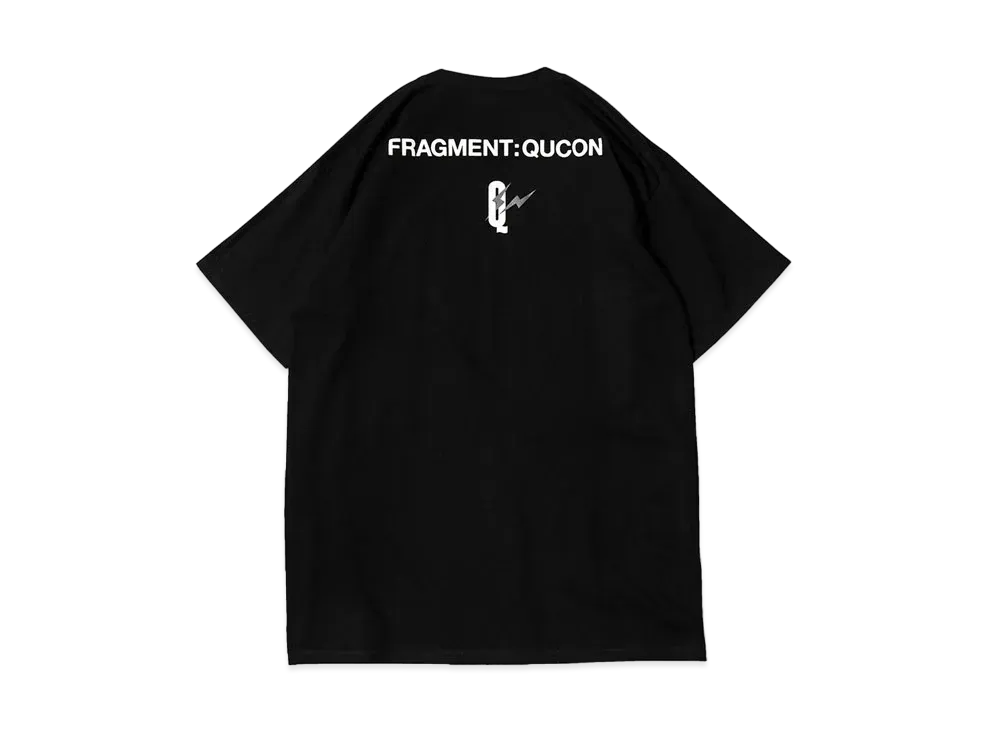 FRAGMENT x Qucon TEE "Black"