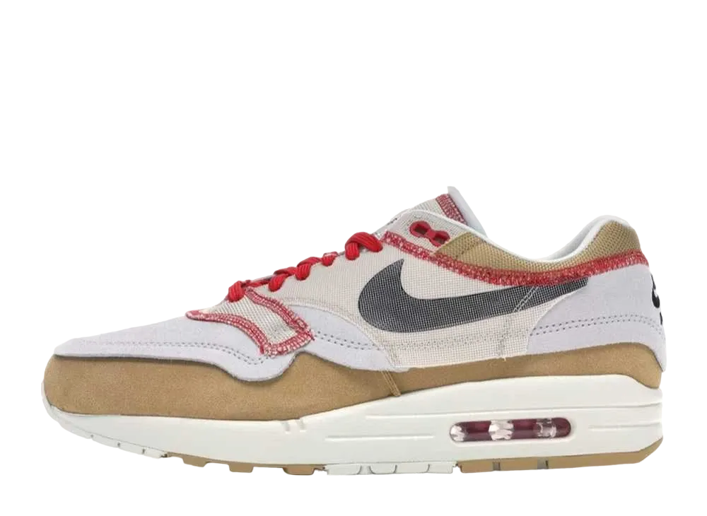 Nike Air Max 1 Inside Out Club "Club Gold/Black/Pure Platinum"