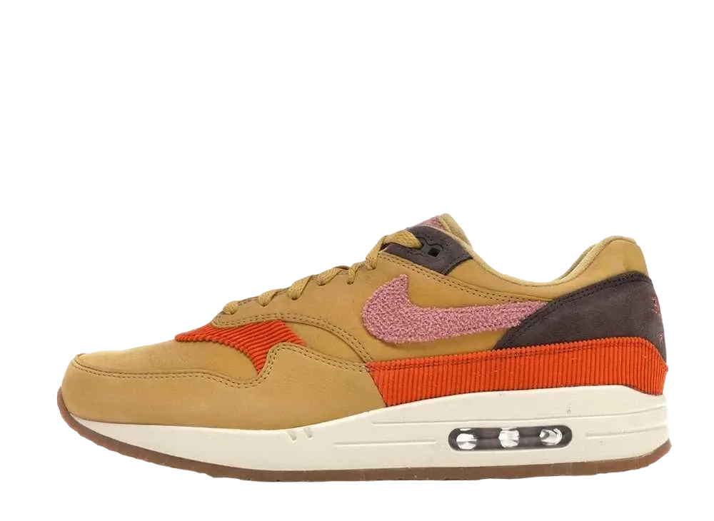 ナイキ エアマックス1 "クレープウィートゴールド/ラストピンク"