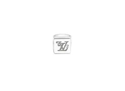 Louis Vuitton × NIGO Squared LV Strass Ring "Silver"