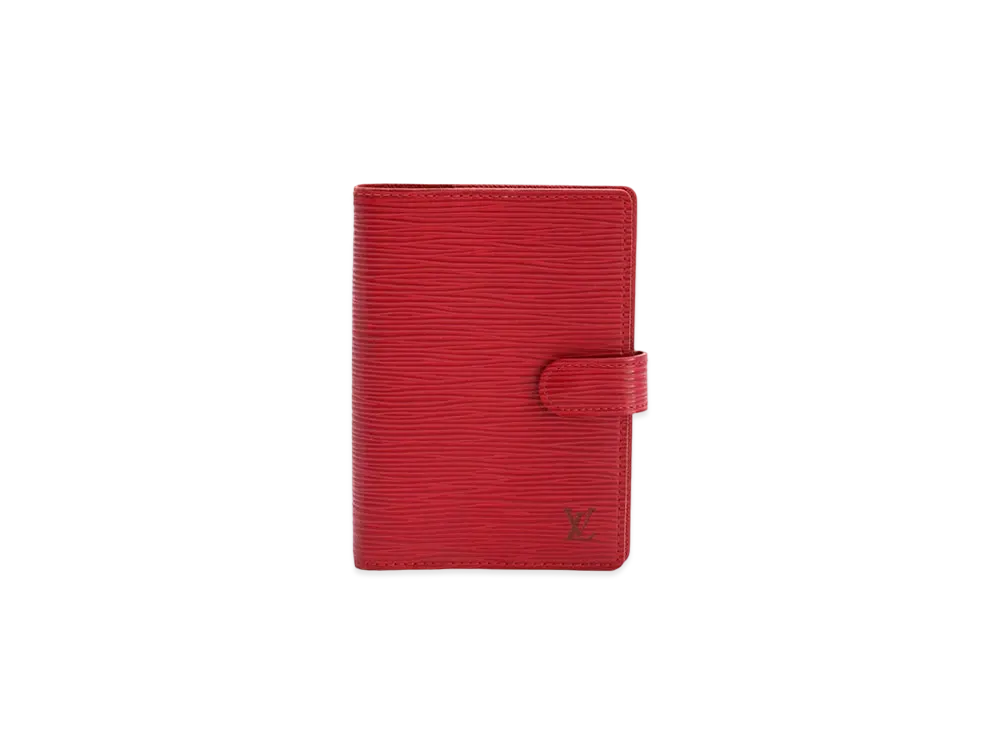 Louis Vuitton Epi Agenda PM "Castilean Red"