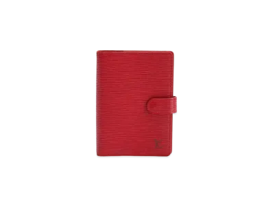 Louis Vuitton Epi Agenda PM "Castilean Red"