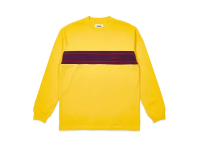 PALACE KNIT BLOCK LONGSLEEVE "Yellow"