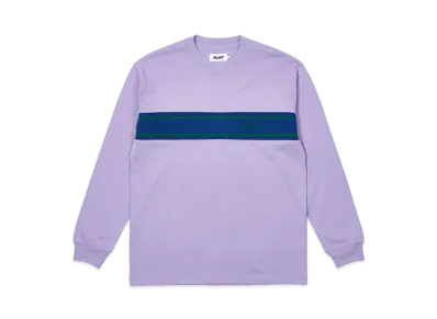 PALACE KNIT BLOCK LONGSLEEVE "Violet"