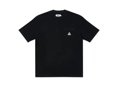 PALACE WAFFLE OVERLOCK T-SHIRT "Black"