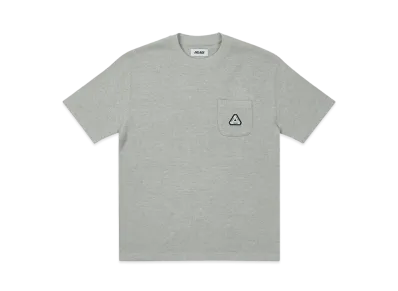PALACE WAFFLE OVERLOCK T-SHIRT "Grey Marl"