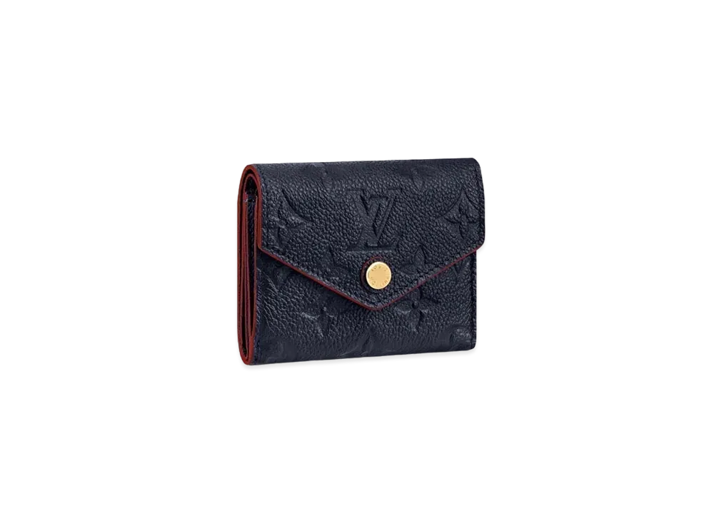 Louis Vuitton Zoe Wallet Monogram Empreinte "Marine Rouge"