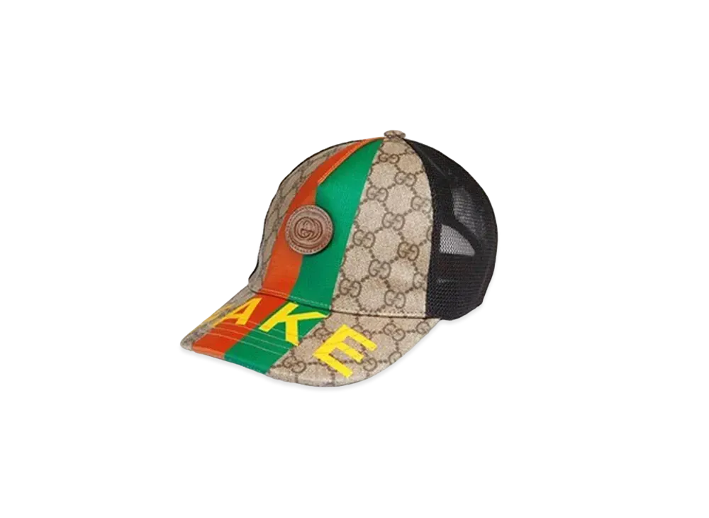 GUCCI FAKE NOTキャップ Gucci “NOT” Baseball Hat Cap Size L Rare Sold Out | eBay