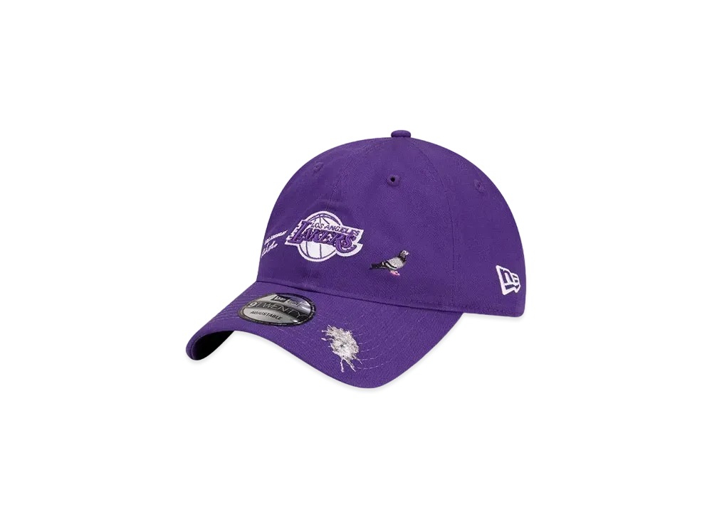 NEW ERA 9Twenty Staple Los Angeles Lakers Purple