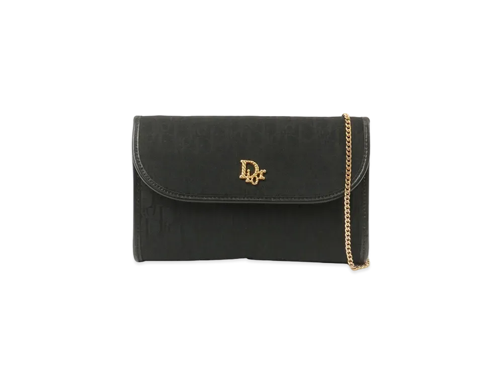 Dior Logo Trotter Chain bag ”Black”