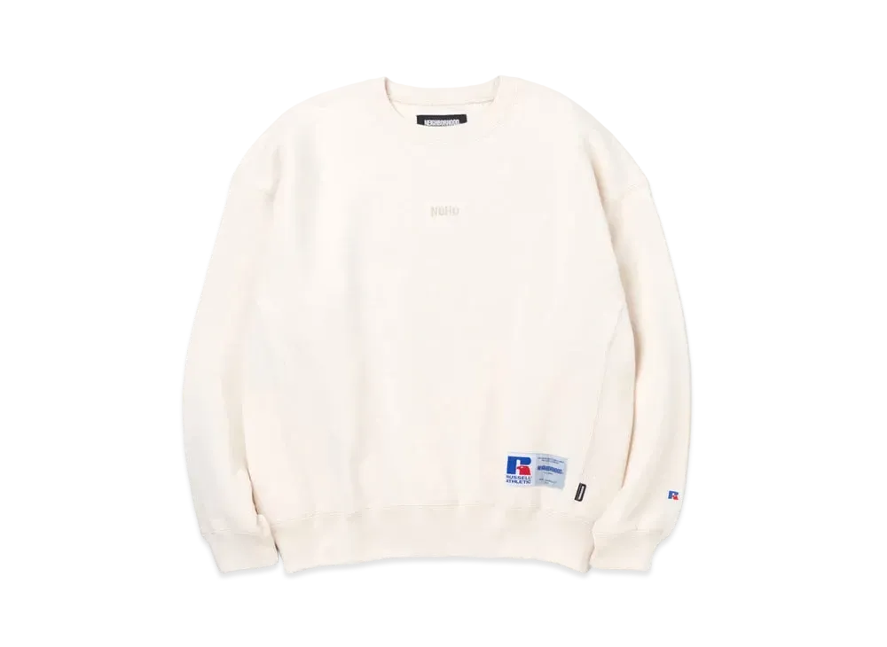 NEIGHBORHOOD RUSSELL / C-CREW . LS "Natural"