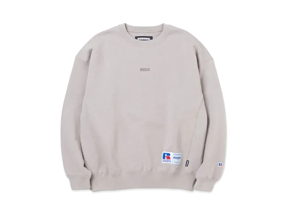 NEIGHBORHOOD RUSSELL / C-CREW . LS "Beige"