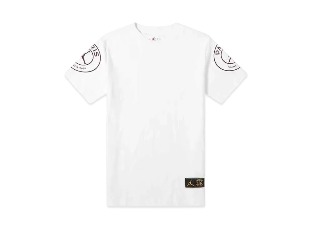 Jordan Paris Saint-Germain Logo Tee "White"