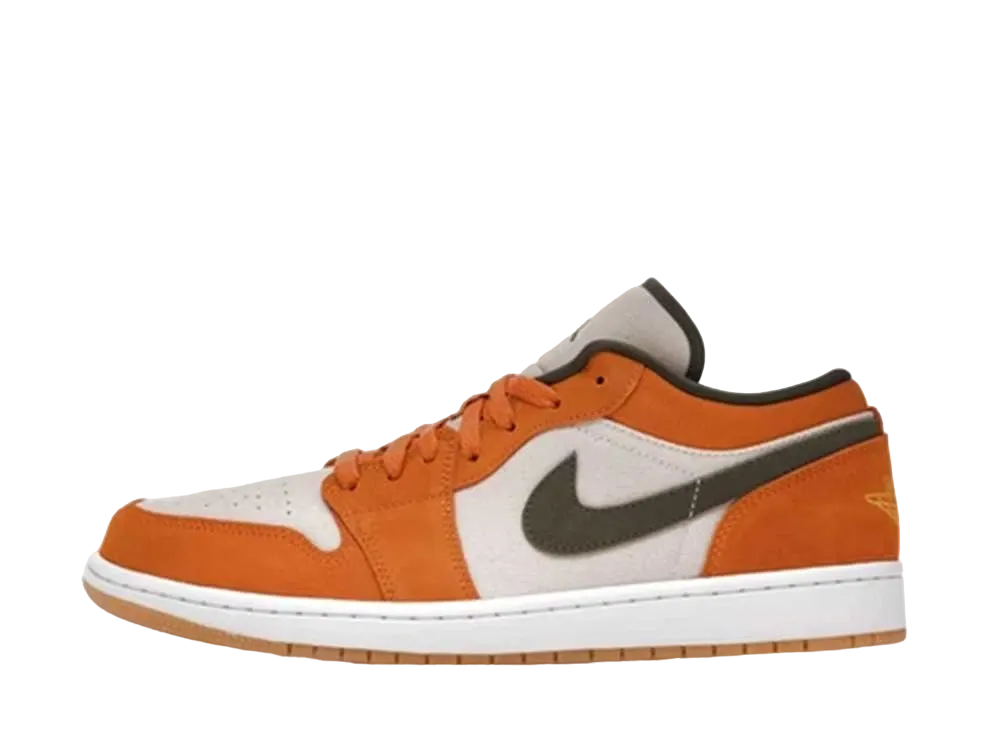 Nike Air Jordan 1 Low "Light Curry/Medium Olive"