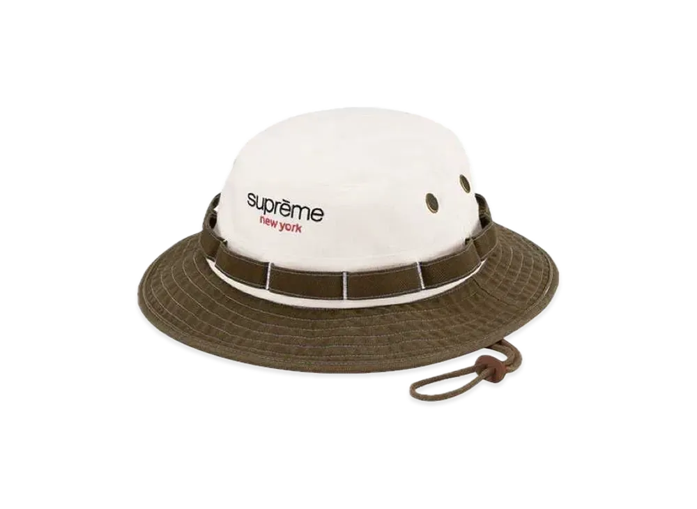 Supreme Contrast Boonie Bucket Hat "Khaki"