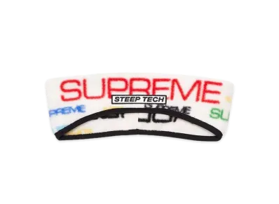 Supreme x The North Face Tech Headband "White Red" NN52150I / NF0A7QH4