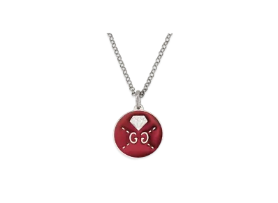 GUCCI Ghost Necklace "Red"