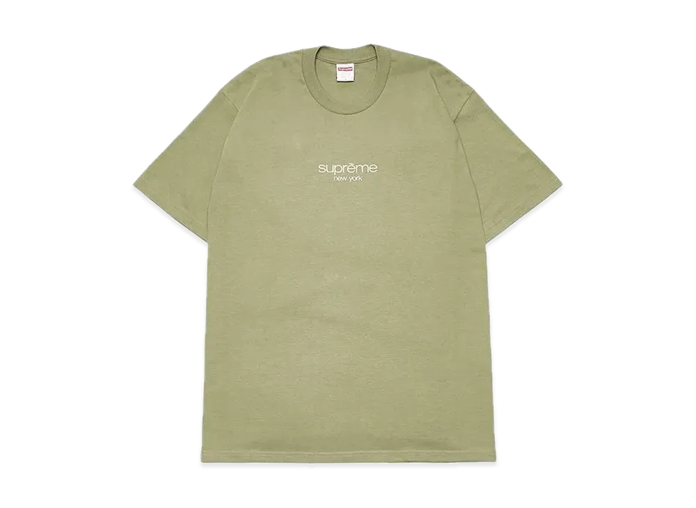 Supreme Classic Logo Tee "Light Olive"