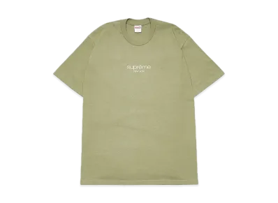 Supreme Classic Logo Tee "Light Olive"