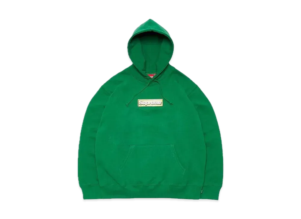Supreme Bling Box Logo Hooded Sweatshirt 