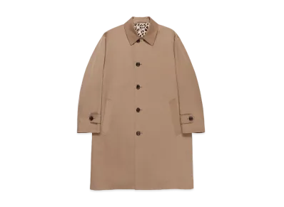 WACKO MARIA BAL COLLAR COAT "Light Beige"