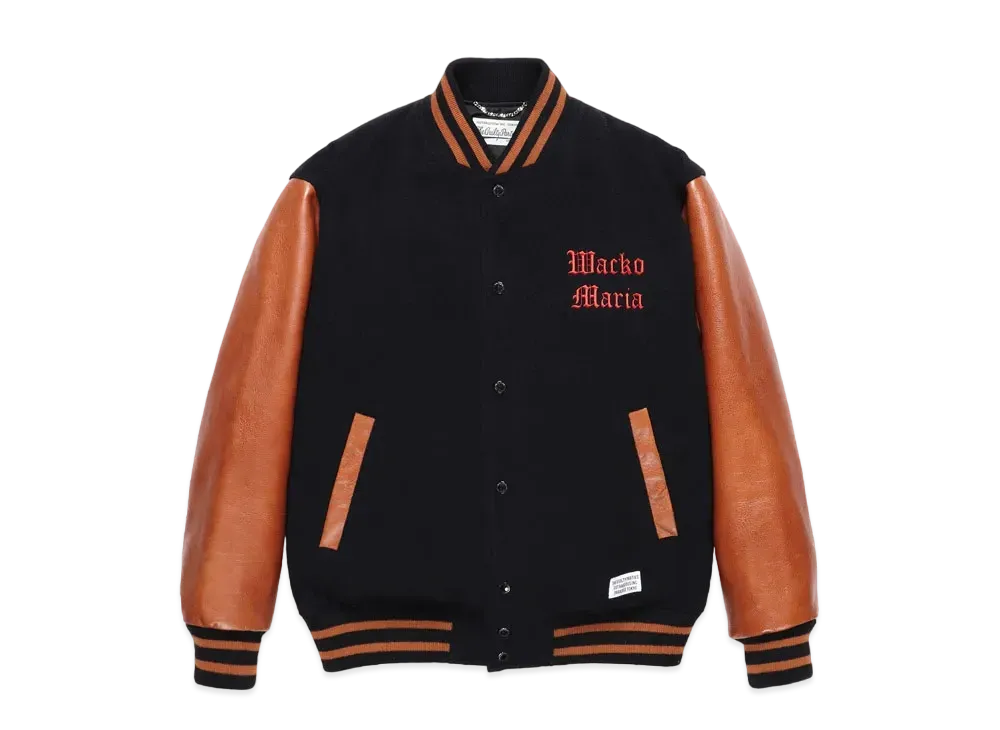 WACKO MARIA VARSITY JACKET "Brown"