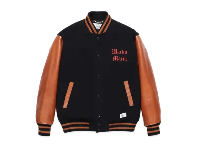 WACKO MARIA VARSITY JACKET "Brown"
