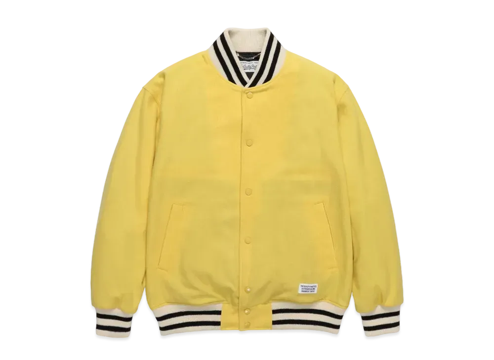 WACKO MARIA VARSITY JACKET "Yellow"