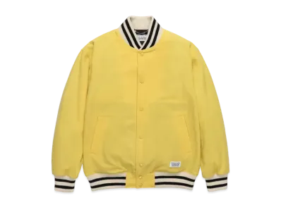 WACKO MARIA VARSITY JACKET "Yellow"