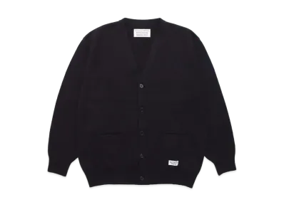 WACKO MARIA CLASSIC KNIT CARDIGAN "Black"