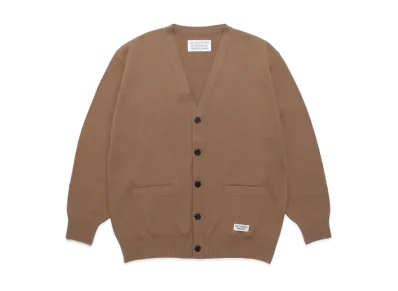 WACKO MARIA CLASSIC KNIT CARDIGAN "Brown"