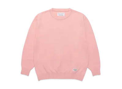 WACKO MARIA CLASSIC KNIT SWEATER "Pink"