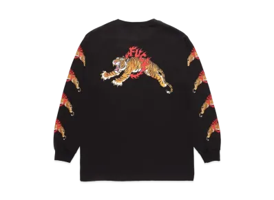 WACKO MARIA TIM LEHI / LONG SLEEVE T-SHIRT "Black"