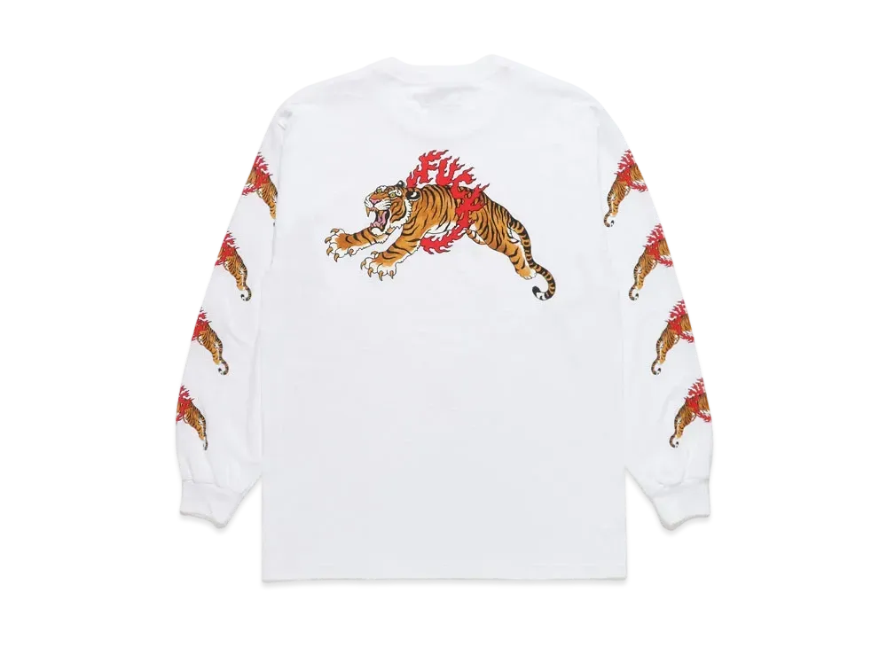 WACKO MARIA TIM LEHI / LONG SLEEVE T-SHIRT "White"