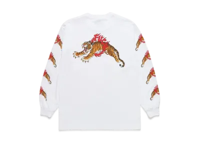 WACKO MARIA TIM LEHI / LONG SLEEVE T-SHIRT "White"