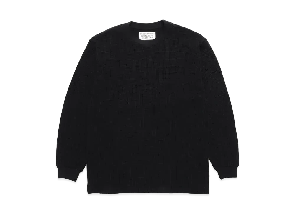 WACKO MARIA THERMAL SHIRT "Black"