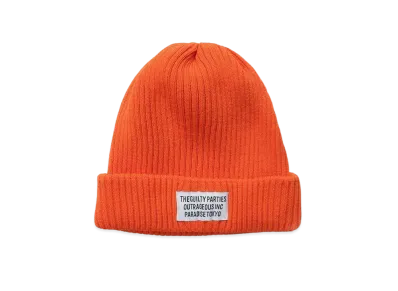 WACKO MARIA KNIT WATCH CAP (TYPE-2) "Orange"