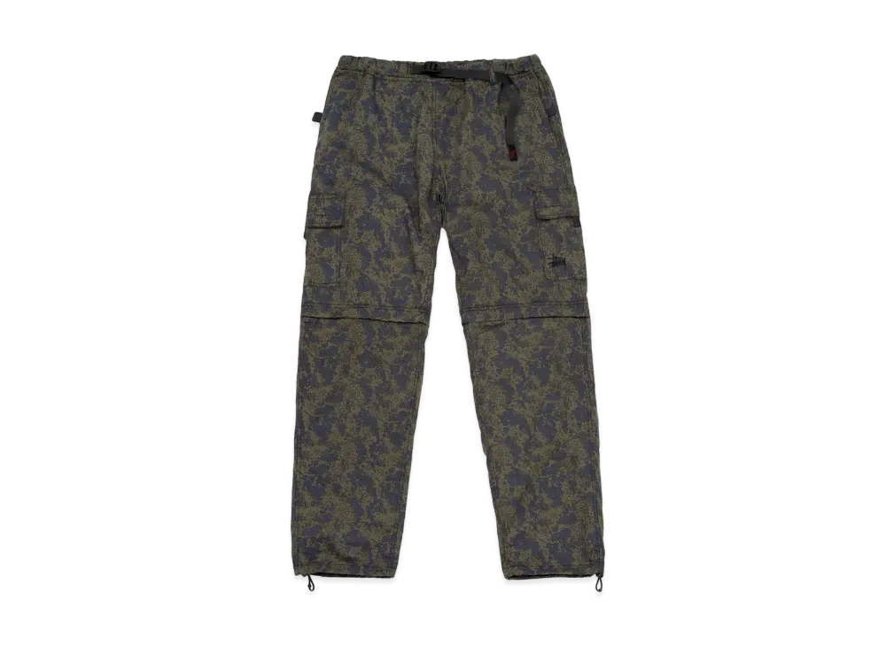 ステューシー グラミチ カーゴ ジップ オフ パンツ "ブルー"