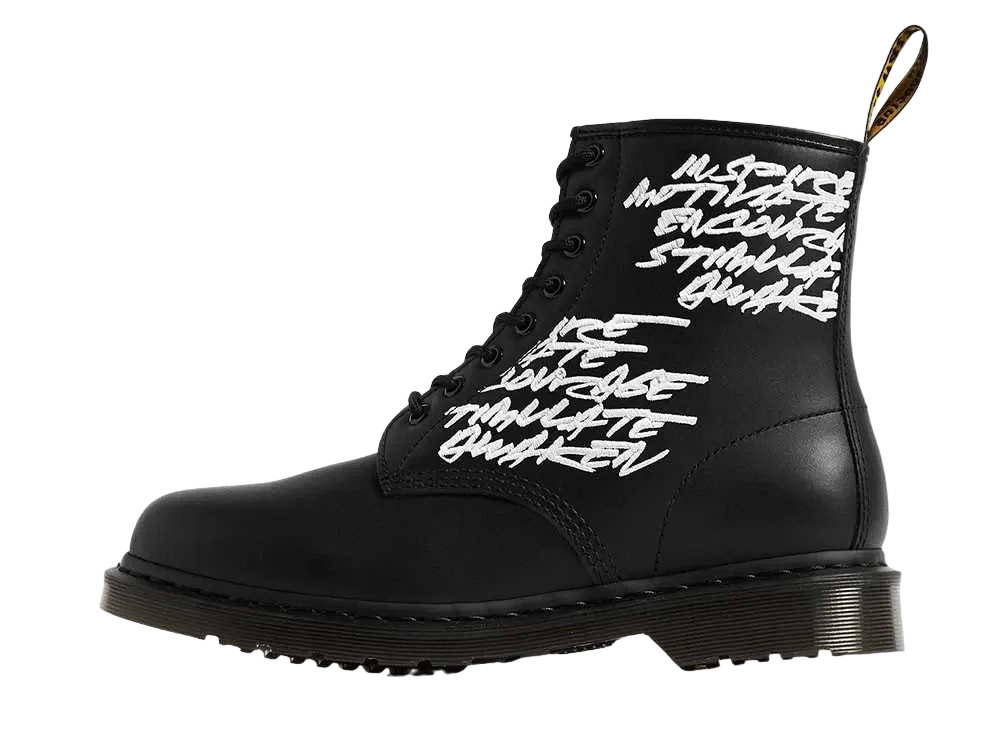 Futura × Dr.Martens 1460 Made in England 8-Eye Boot "Black"