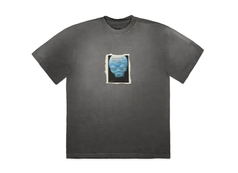 Travis Scott Cactus Jack Highest In The Room Alien T-shirt "Black"