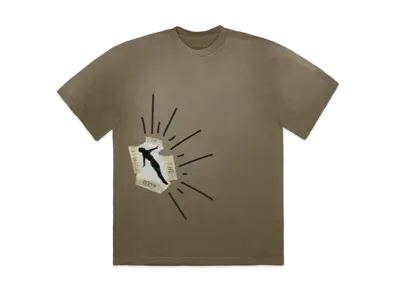 Travis Scott Cactus Jack Highest In The Room Dive T Shirt "Olive"
