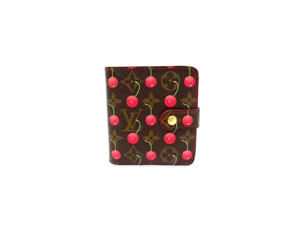 Louis Vuitton x Takashi Murakami Zip Coin Purse Monogram Cherry