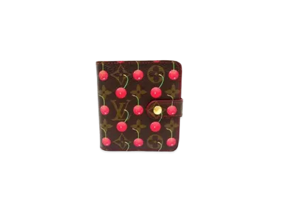 Louis Vuitton x Takashi Murakami Zip Coin Purse Monogram Cherry