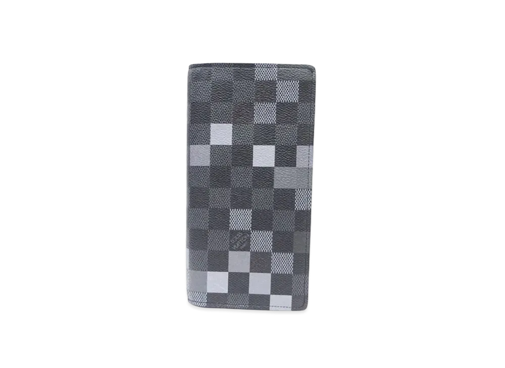 ルイヴィトン ポルトフォイユ ブラザ ダミエ グラフィット ピクセル