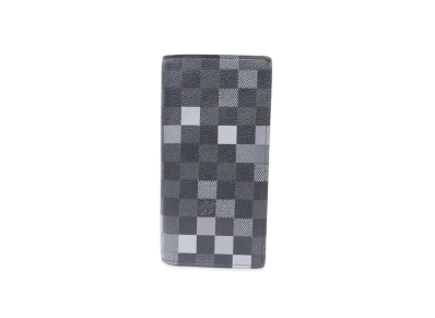 Louis Vuitton Brazza Wallet Damier Graphite Pixel