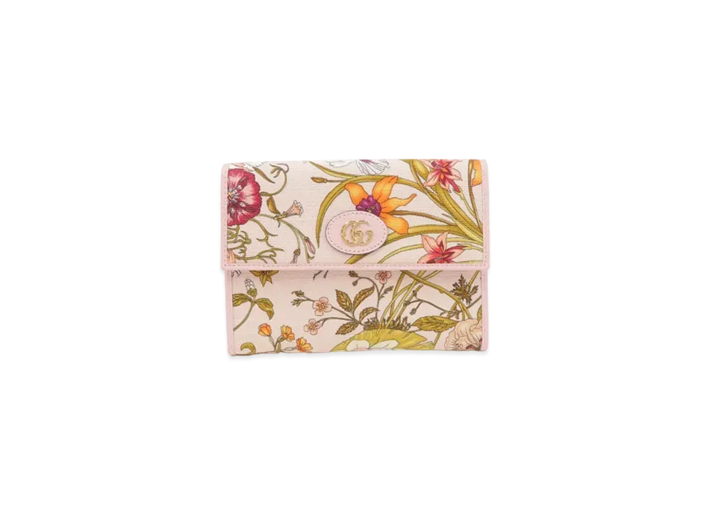 GUCCI Flora GG Marmont Document Case Japan Exclusive "Pink"
