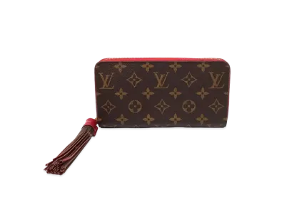 Louis Vuitton Monogram Zippy Wallet Tassel "Fuchsia"