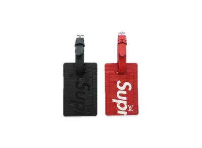 Supreme / Louis Vuitton Set Of 2 Name Tags